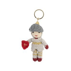 Crochet Keyring Knight