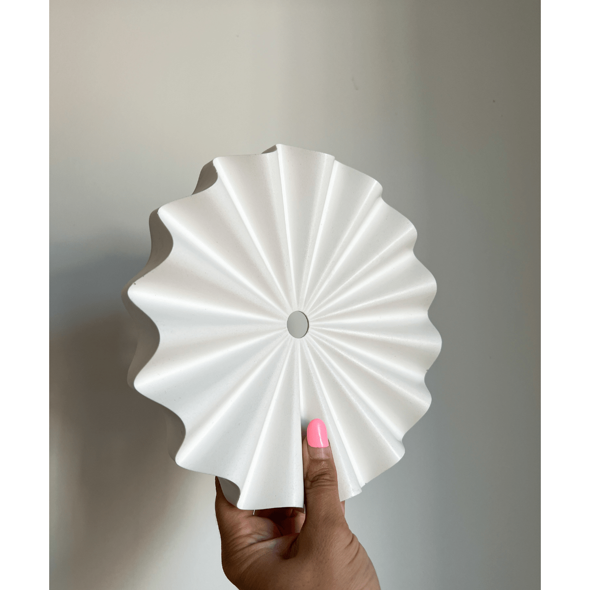 Plateau Ripple Blanc