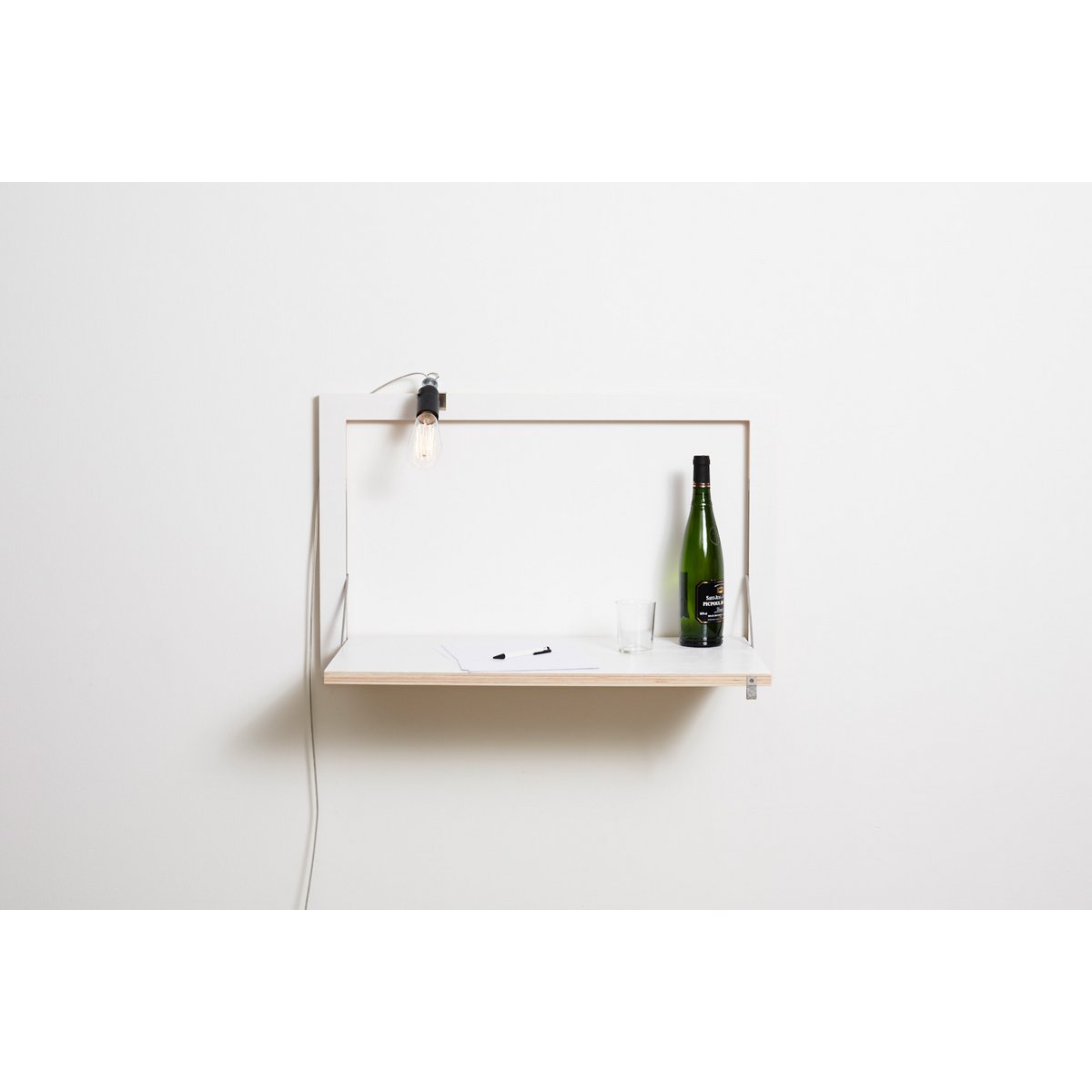 Fläpps Wall Desk/Secretary 80x50-1 - White