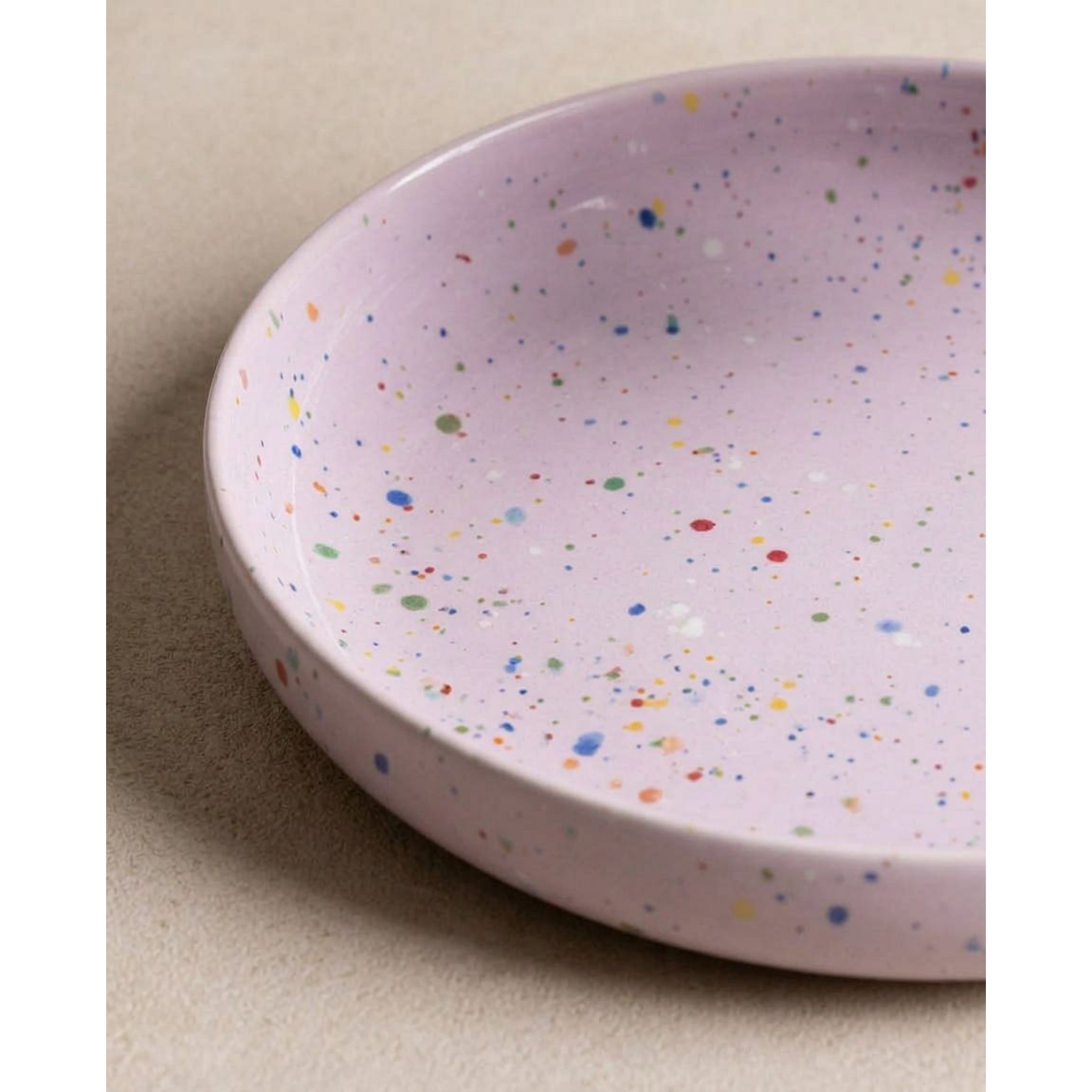 New Party Low Pasta Plate 23cm - Mix 6 Pieces