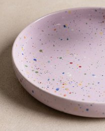New Party Low Pasta Plate 23cm - Mix 6 Pieces