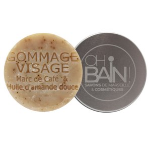Gesichtsfunkeln mit Kaffeegeldern