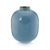 Vase Metal Blue 32cm
