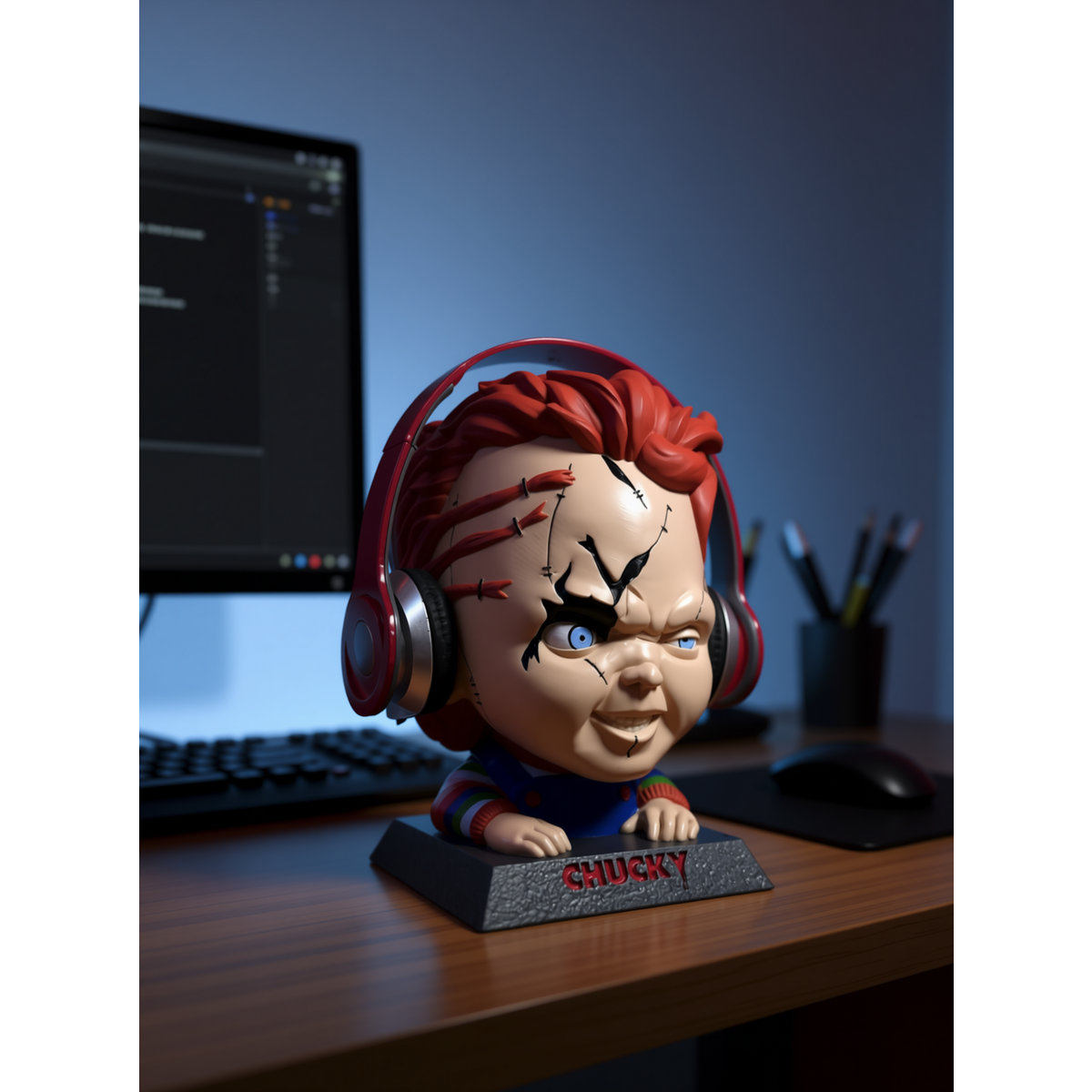 Chucky - koptelefoonstandaad