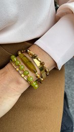 Sarah wrap bracelet stone