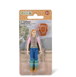 Hobbyrytter med cowgirlhat