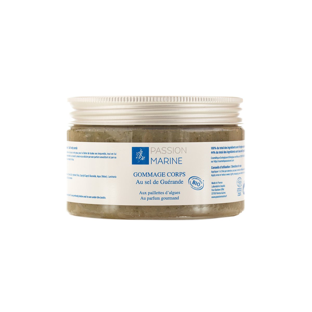 KÖRPERPEELING MIT GUERANDE-SALZ MIT ALGEN UND INSELPARFUM 250ML