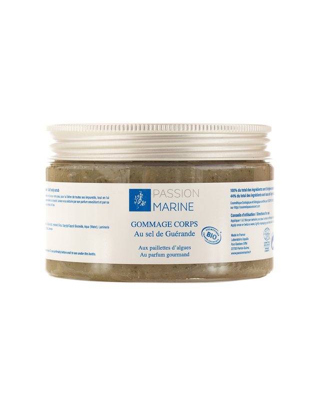 PEELING DO CIAŁA Z SOLĄ GUERANDE Z Wodorostami I PERFUMY WYSPY 250ML
