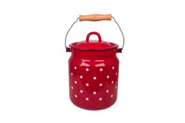 Mleko szkliwa puszki kropka czerwona 3,3L Isabelle Rose