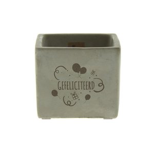 Congreet® plantpots (NL) - Gefeliciteerd
