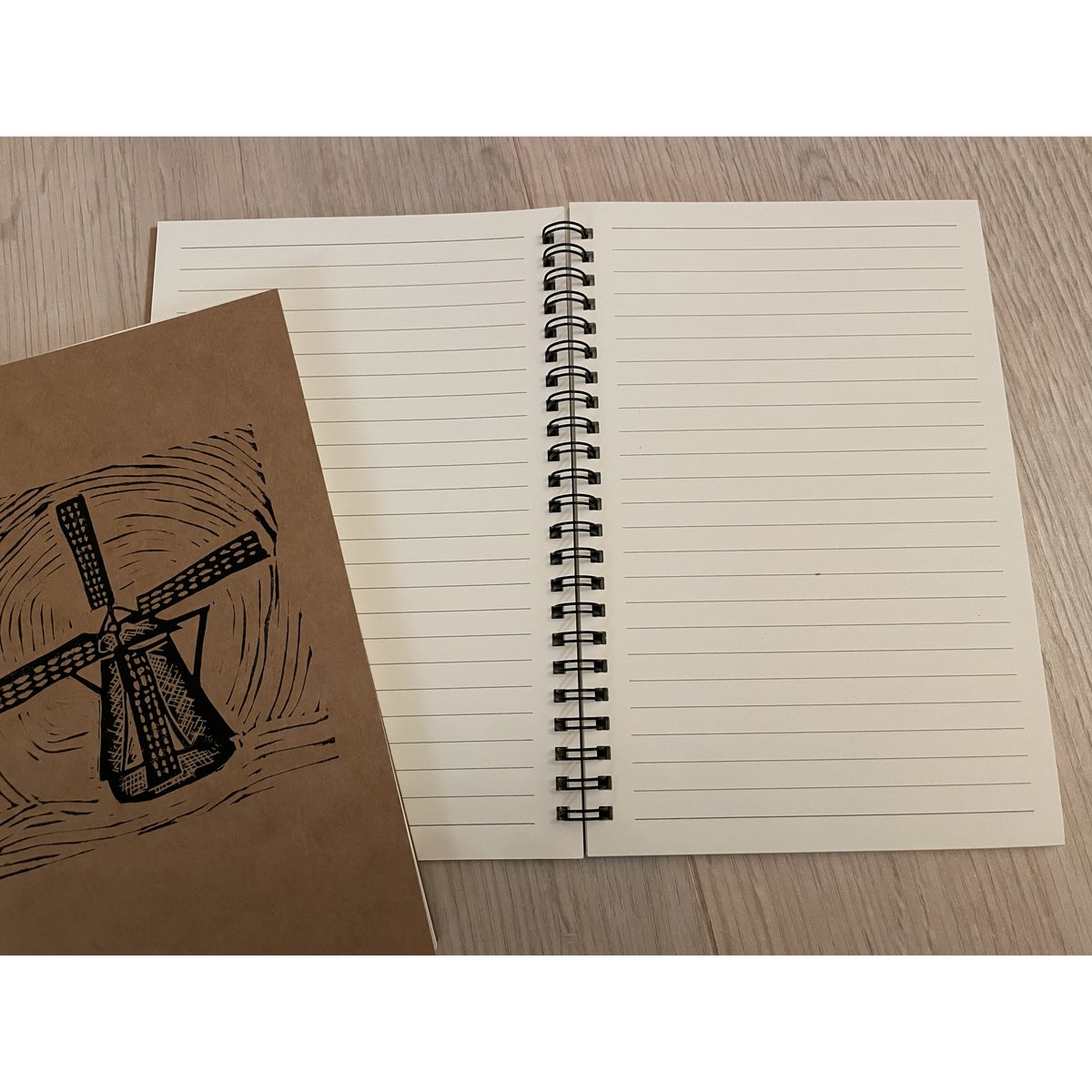 Cuaderno/diario de molino de viento