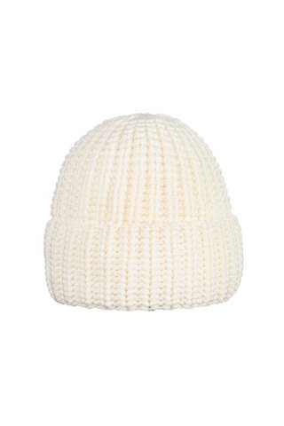 Mütze SOPHIE MINI – 100 % Merinowolle – ecru