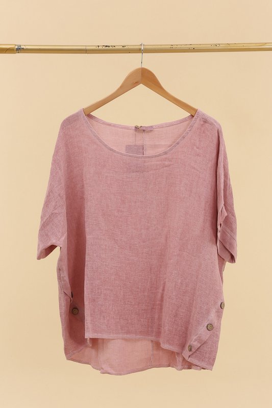 Blusa in lino RIF. 4649