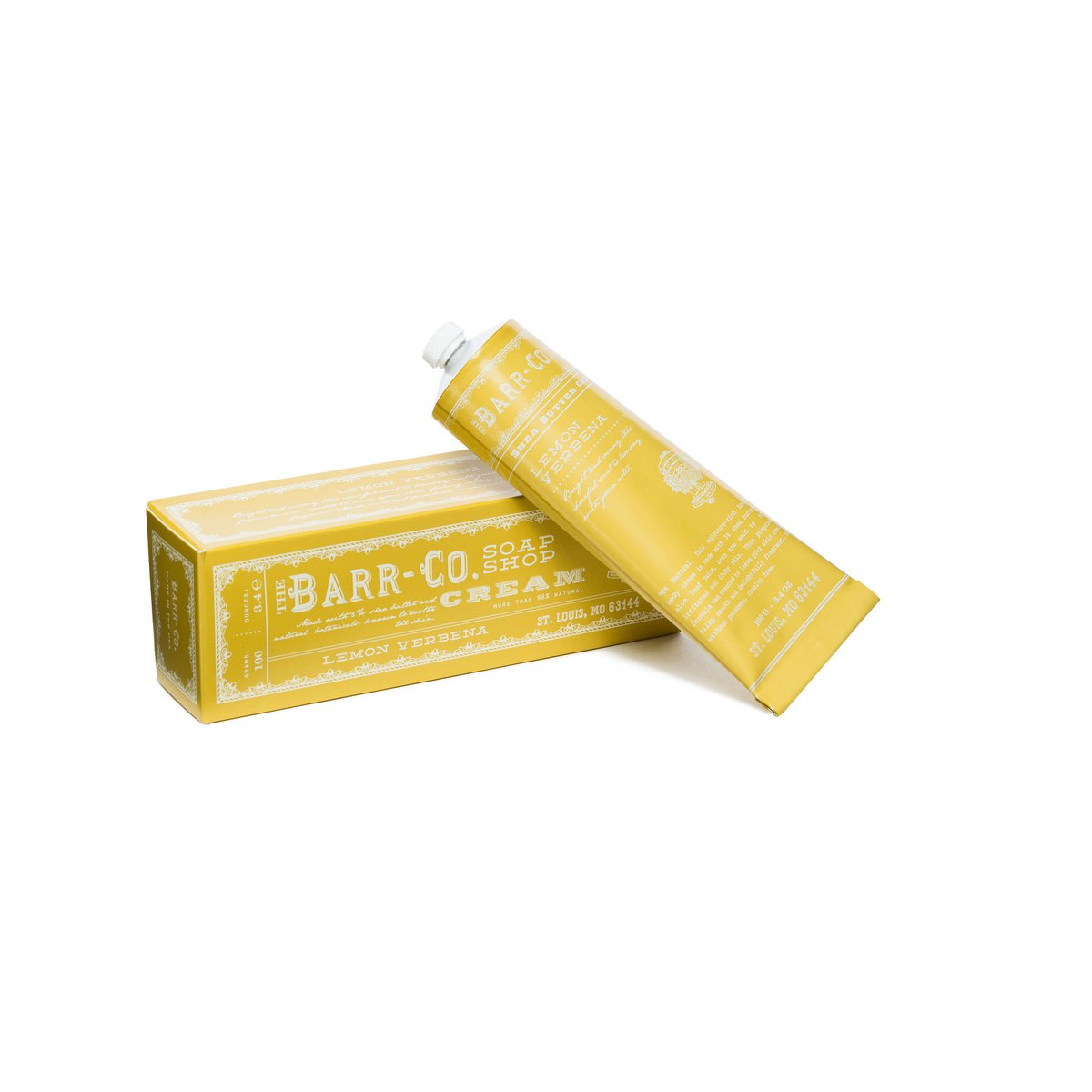 Barr-Co Soap Shop Krem do rąk z werbeną cytrynową