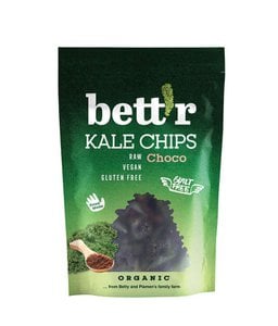 Kale Chips Choco, organic, Bett'r, 30g