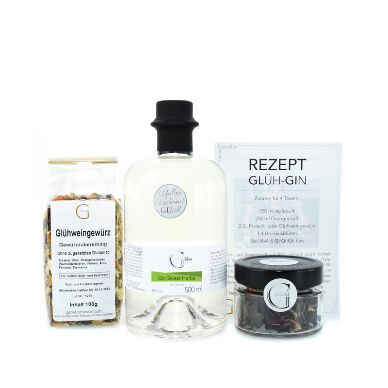 Set regalo di gin brulè