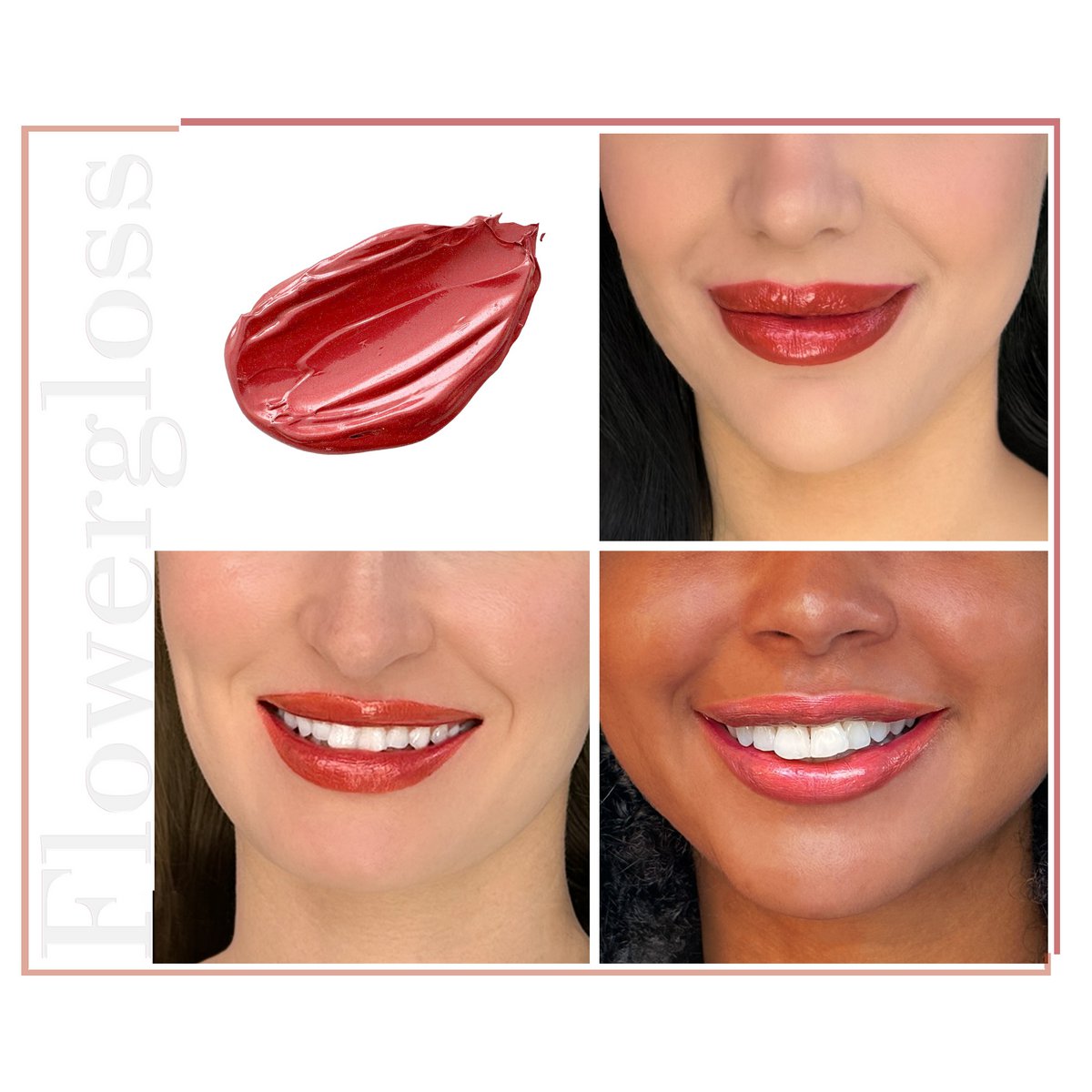 Flowergloss FG06 Lotus flower | made from fruit and vegetables 💚 Vegan without titanium dioxide “NEW”