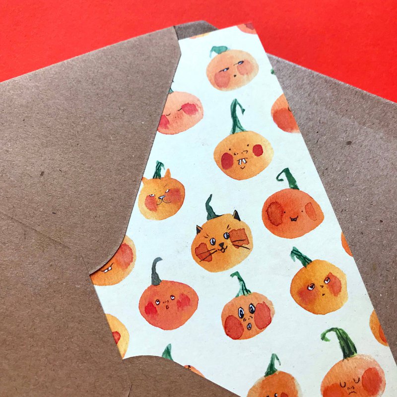 Carte postale Happy Halloweeen (écologique)