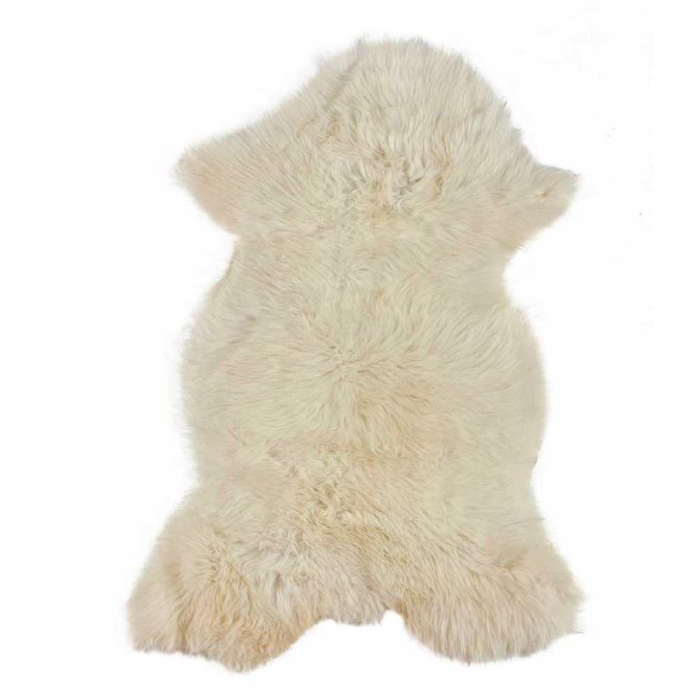 Échte Schapenvacht | Natural wit/creme | 85x45cm