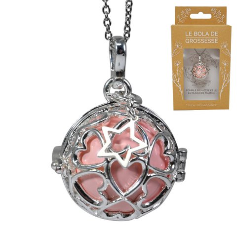SILVER CAGE PREGNANCY BOLA - ADRIANA