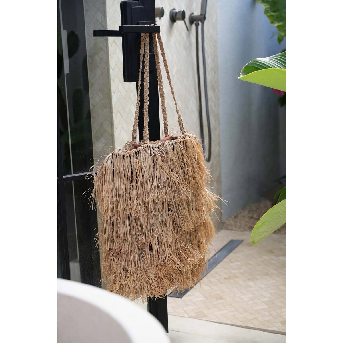 Die Raffia Bahamas Tote - Natürlich