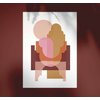 A3 Poster - Marrakech Shapes - Terracotta/Roze Copy 1