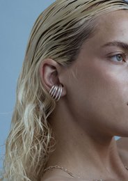 Future Tide Ear Cuff Silver