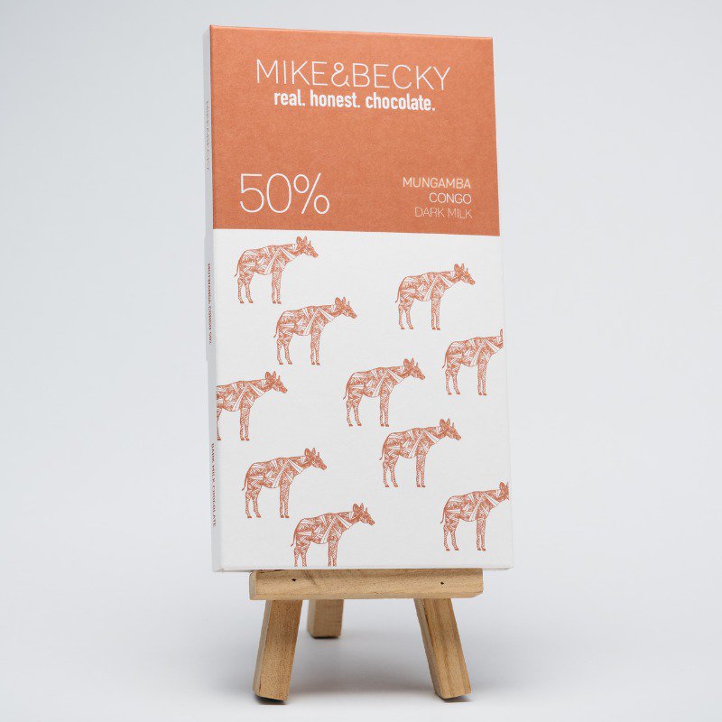 Mungamba 50% Dark Milk - Congo - BIO