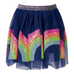 Chloe Skirt - Black Iris