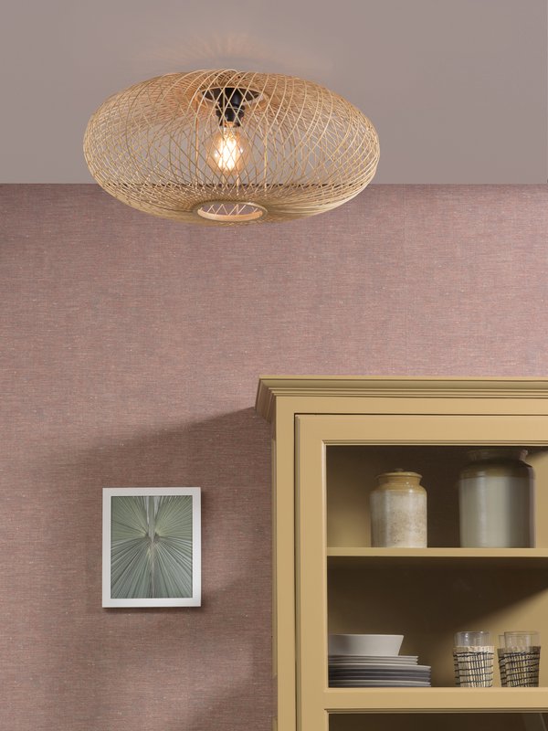 Plafonniere Cango 60cm, naturel