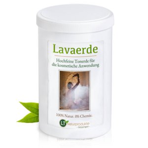 Lava earth/Ghassoul | extremely fine, light brown powder for the k