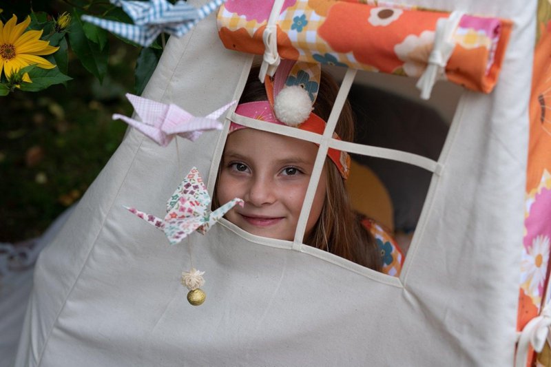 "Picnic med blomster" tipitelt