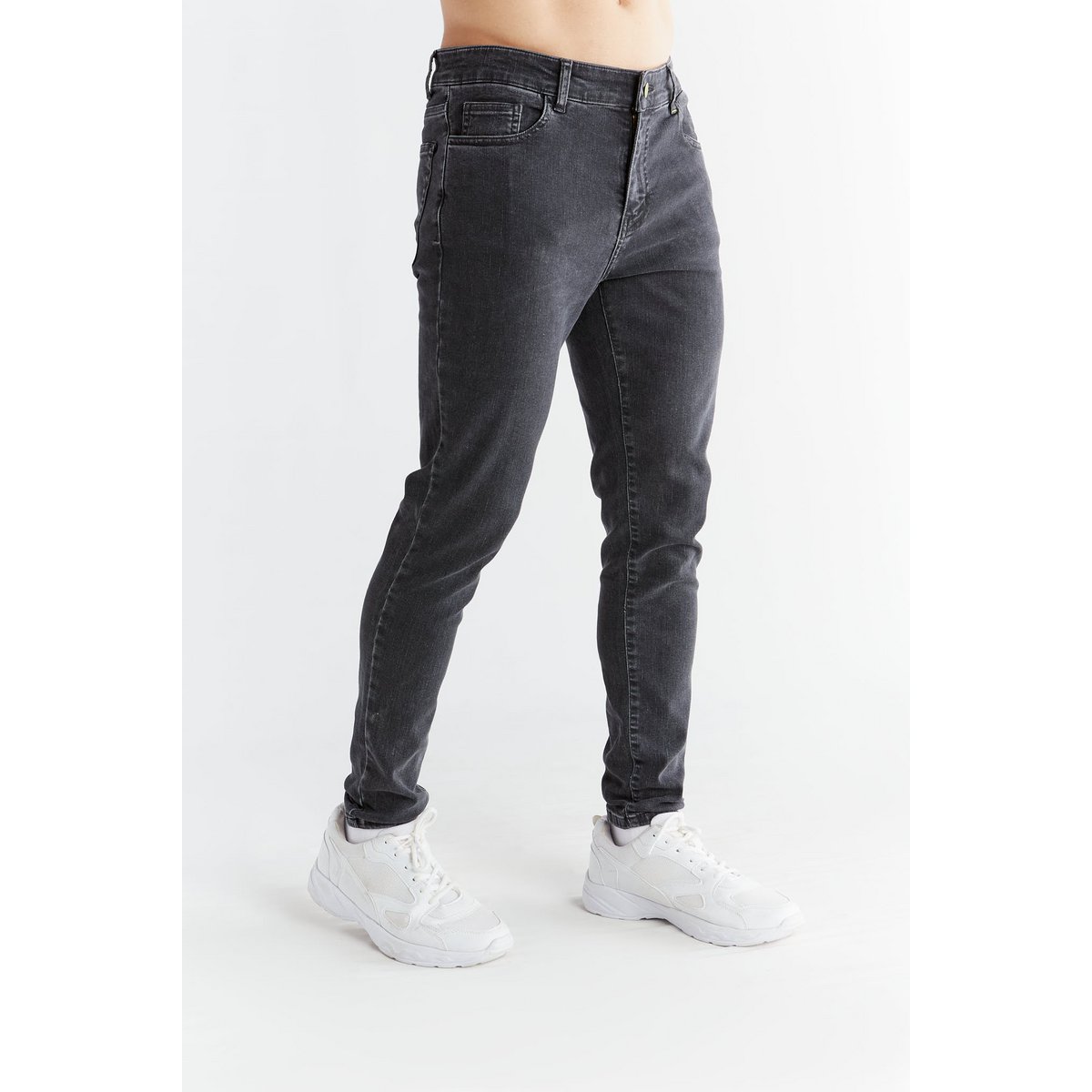 MD1015-145 | Herren Skinny Fit - Carbon Grey