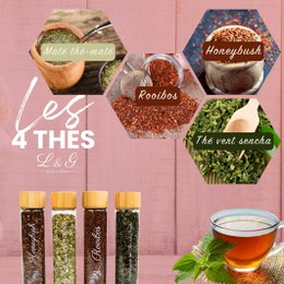 L&G® Tesæt Infusionsforberedelse og smagning - Gaveideer - Original gør-det-selv te-gaveæske - Jul, fødselsdag - Fremstillet i Frankrig - Kvalitetsingredienser og tilbehør