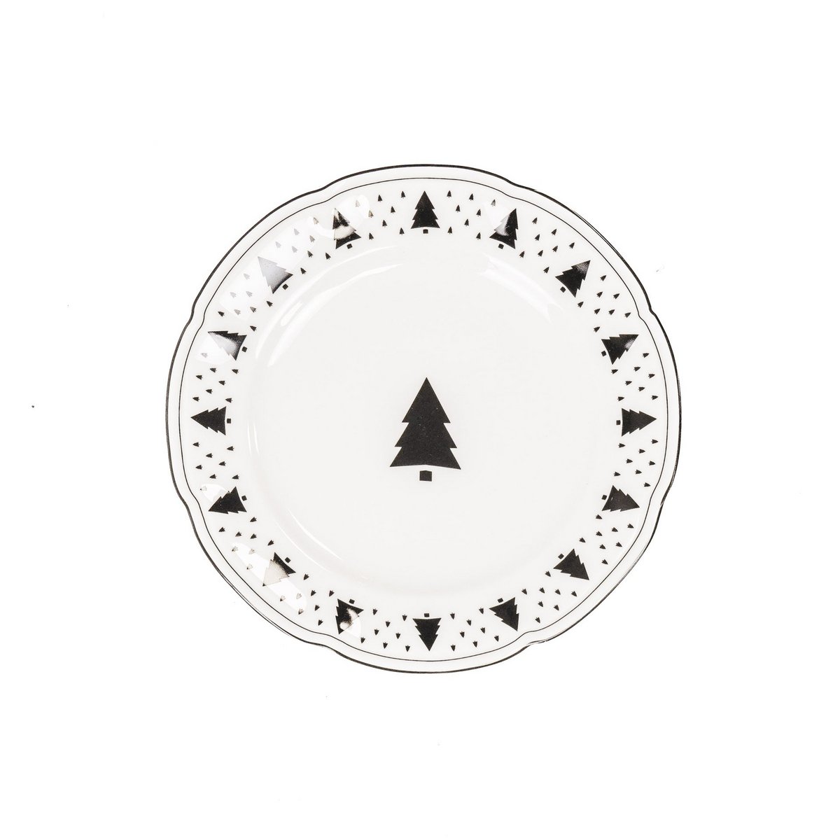 Plato - Árbol de Navidad - Newbone China - 19,5x19,5x1,2cm