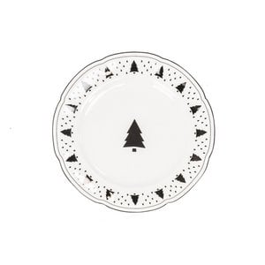 Bord - Kerstboom - Newbone China - 19,5x19,5x1,2cm