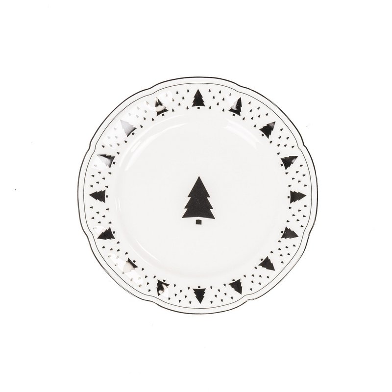 Talerz - Choinka - Newbone China - 19,5x19,5x1,2cm