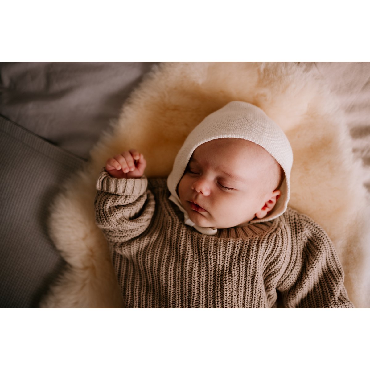 Sheepskin medicinally tanned for baby and child - M