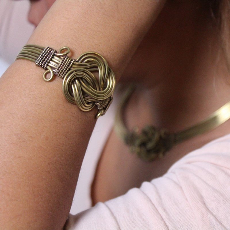 Valencia Bangle Gold (justerbar størrelse)
