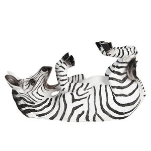 Wine rack Zebra 32x12x18 cm black plastic bottle rack
