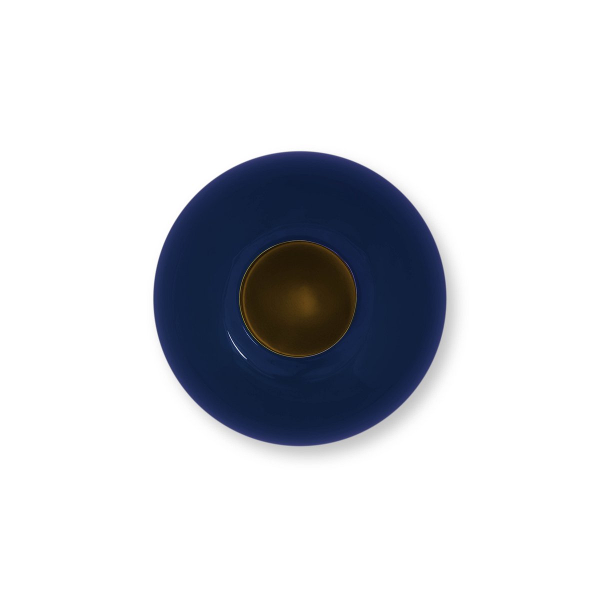 Vase Metal Blue 23cm