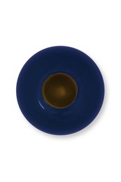 Vase Metal Blue 23cm