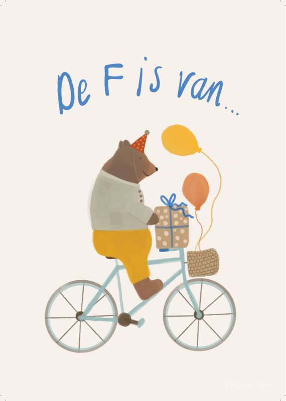 Posters A4 alphabet: the F is for....