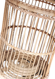 Lantern bamboo natural '' Jawa '' no glass