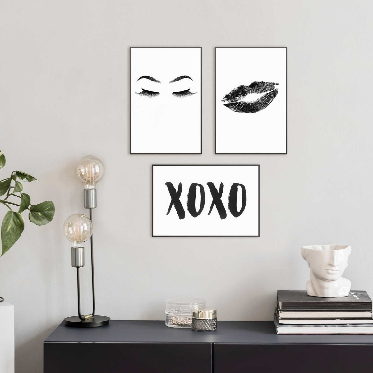 Painting set Slim Frame Female 30x20