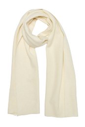 ARTEMIS BEANIE & SCARF WOOL SET ECRU-ECRU