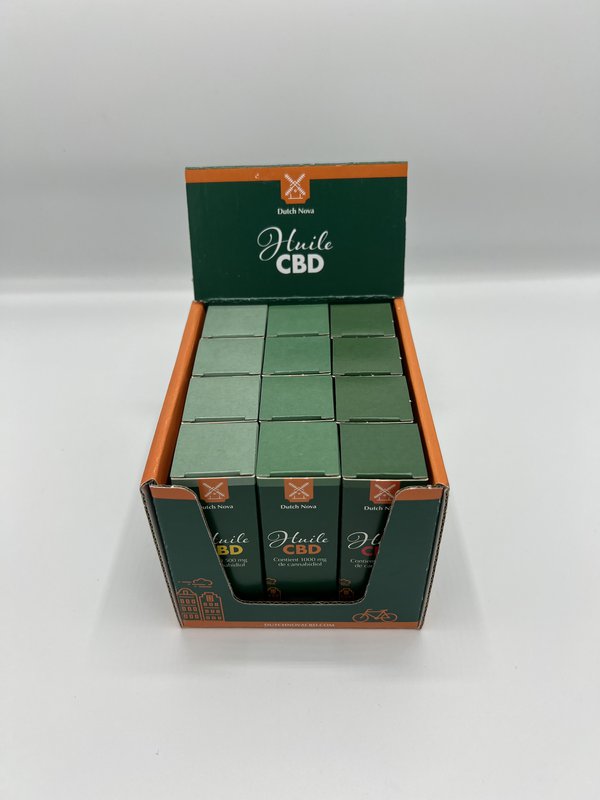 CBD Dutch Nova présentoir de comptoir (12pcs)- Francais!