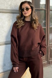 RUBI sweatpants - cotton - chocolate brown