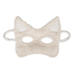 Cat mask "White curls"