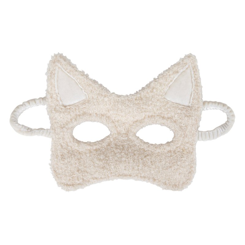 Cat mask "White curls"
